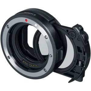 Адаптер Canon Drop-In Filter Mount Adapter EF-EOS R с круговым поляризационным фильтром для установки старых объективов на новые камеры EOS R.
