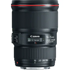 Объектив Canon EF 16-35mm f/4L IS USM - удобный и качественный фотоаппарат.