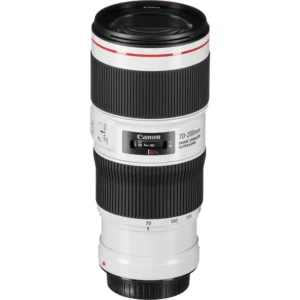 Фотоаппарат Canon EF 70-200mm f/4L IS II USM, удобный и отличный телеобъектив премиум-класса.
