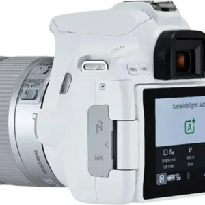 Фотоаппарат Canon EOS 250D Kit 18-55mm DC III, легкий и удобный, идеально подходит для начинающих фотографов.