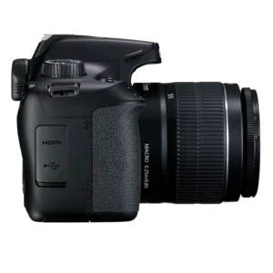 Фотоаппарат Canon EOS 4000D Kit 18-55mm DC III, полнокадровая камера с высоким качеством изображения и функцией записи видео.