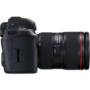 Фотоаппарат Canon EOS 5D Mark IV Kit 24-105mm IS II, полнокадровая камера с высоким качеством изображения и функцией записи видео.