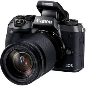 Фотоаппарат Canon EOS M5 + 18-150 IS STM Kit Black — беззеркальная камера с высоким качеством изображения и удобным управлением.