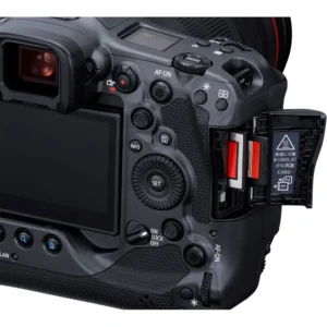 Фотоаппарат Canon EOS R3 Body, профессиональная камера с высокой скоростью съемки и автофокусировкой.