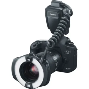Вспышка Canon MR-14EX II, кольцевая вспышка для макросъемки с возможностью беспроводного управления.