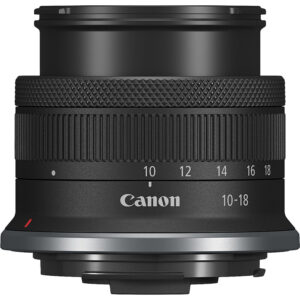 Фотоаппарат Canon RF-S 10-18mm f/4.5-5.6 IS STM, удобный и отличный универсальный широкоугольный объектив для фото и видео.