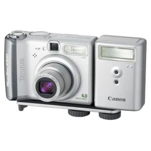 Вспышка Canon Speedlite HF-DC1, компактное устройство для улучшения освещения при съемке.