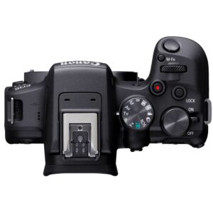 Canon EOS R10 Body с системой автофокусировки Dual Pixel и записью видео в формате 4K.