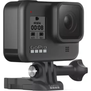 Камера GoPro HERO8 Black, универсальная водонепроницаемая модель с мощной стабилизацией и функциями прямой трансляции.