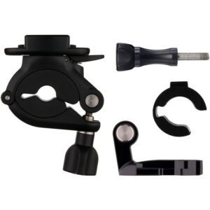 Крепление GoPro Pole Mount для установки камеры на руль с возможностью регулировки угла съемки.