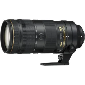 Объектив Nikon AF-S 70-200mm f/2.8E FL ED VR — профессиональный зум-объектив с высокой светосилой и нанокристаллическим покрытием.