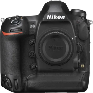 Фотоаппарат Nikon D6 Body, зеркальная камера с высокой производительностью и функцией записи видео.