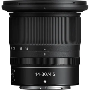 Объектив Nikon Z 14-30mm f/4 S, компактный полнокадровый сверхширокоугольный зум-объектив с постоянной светосилой f/4.
