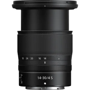 Объектив Nikon Z 14-30mm f/4 S, компактный полнокадровый сверхширокоугольный зум-объектив с постоянной светосилой f/4.