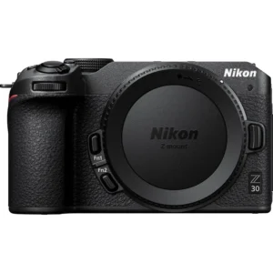 Фотоаппарат Nikon Z30 Body, компактная гибридная камера с высоким качеством изображения и функцией записи видео.