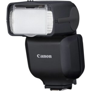 Canon Speedlite EL-10 — мощная вспышка с гибкими настройками, автовспышкой и возможностью беспроводного управления.