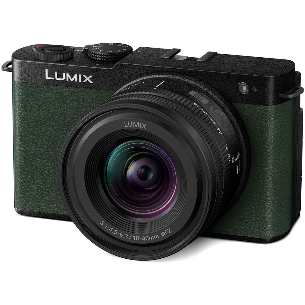Panasonic Lumix S9 18-40mm f/4.5-6.3 Lens Dark Olive - Фото Видео
