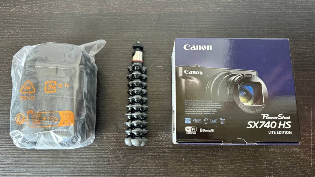 Canon PowerShot SX740 HS Travel Kit — камера с 40x зумом