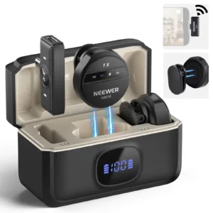 NEEWER KM18 Wireless Lavalier Lapel Microphone For Smartphone