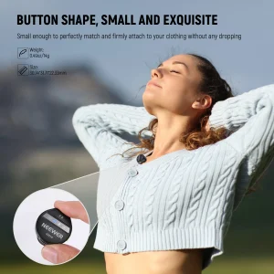 Alternative view of NEEWER KM18 Wireless Lavalier Lapel Microphone For Smartphone